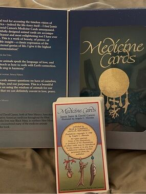 Medicine Cards Card Deck by — Green and Gold